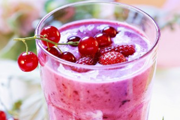 recette smoothie aux fruits rouges