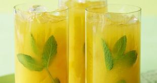 recette smoothie glacé mangue-menthe