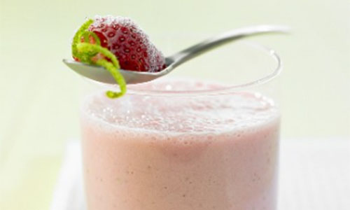 Recette smoothie fraise-pomme