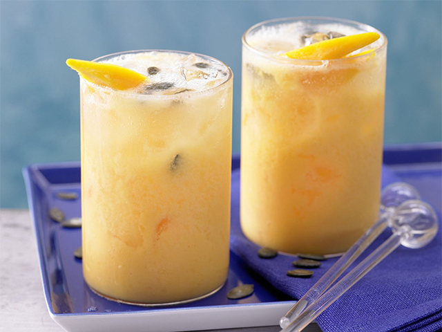 Recette smoothie à la mangue avec du kéfir