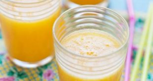 Recette supersmoothie à l’orange